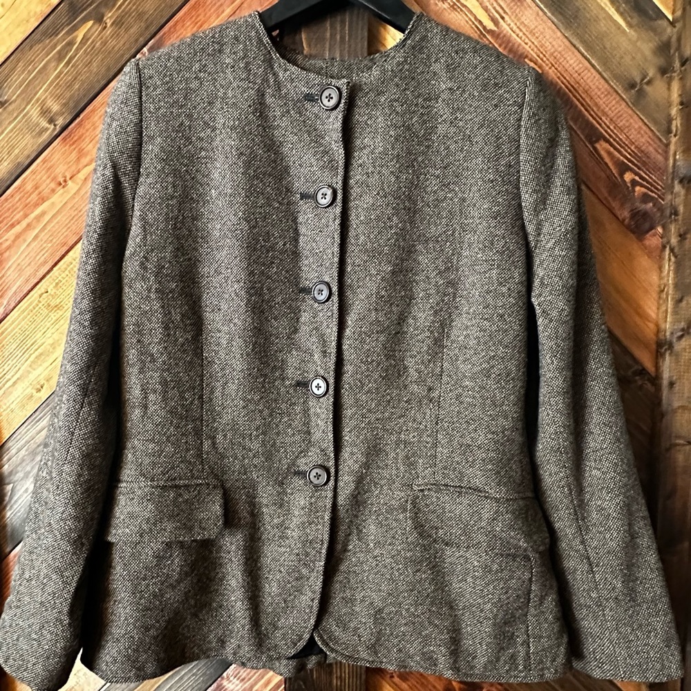 Lauren by Ralph Lauren tweed blazer